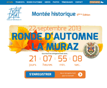 Site Joomla Teamvh74, page d'accueil